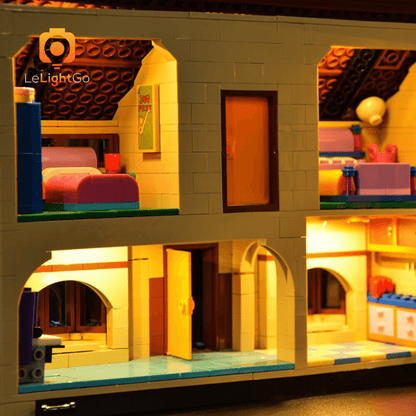 Light Kit For Simpsons House 71006