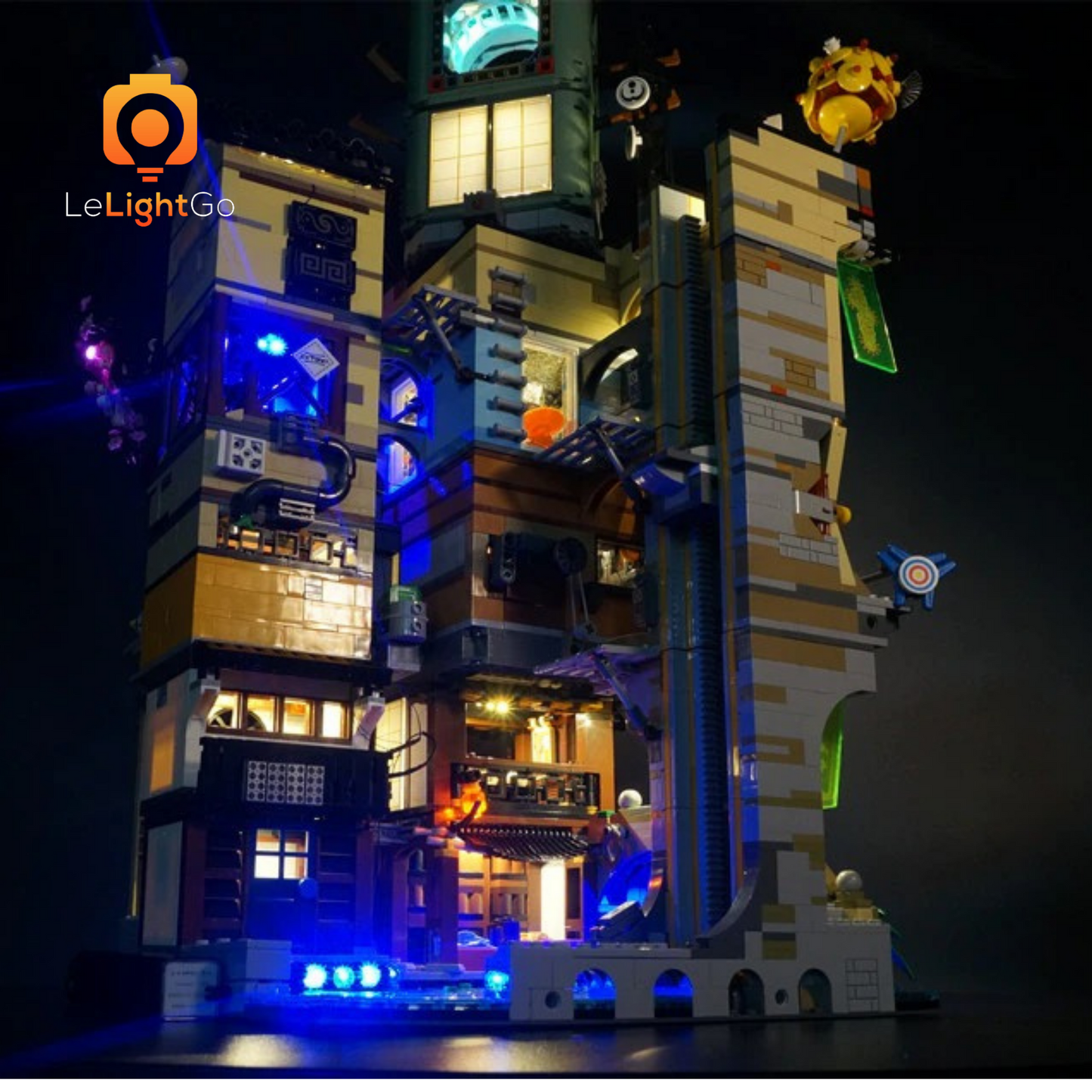 Light Kit For Ninjago City 70620