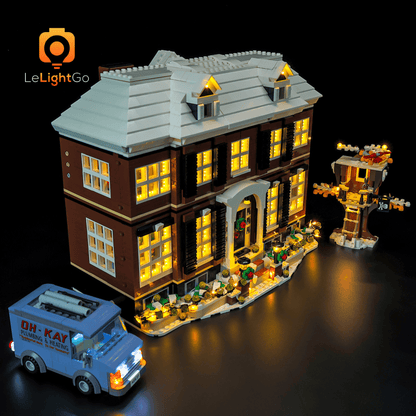 Light Kit for Home Alone 21330 (Christmas Edition)