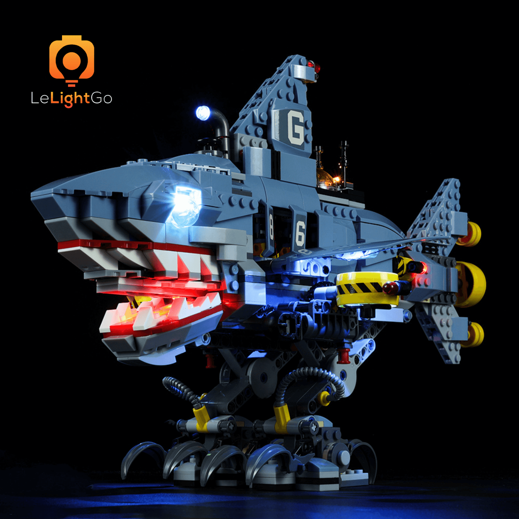 Lego garmadon shark mech sale