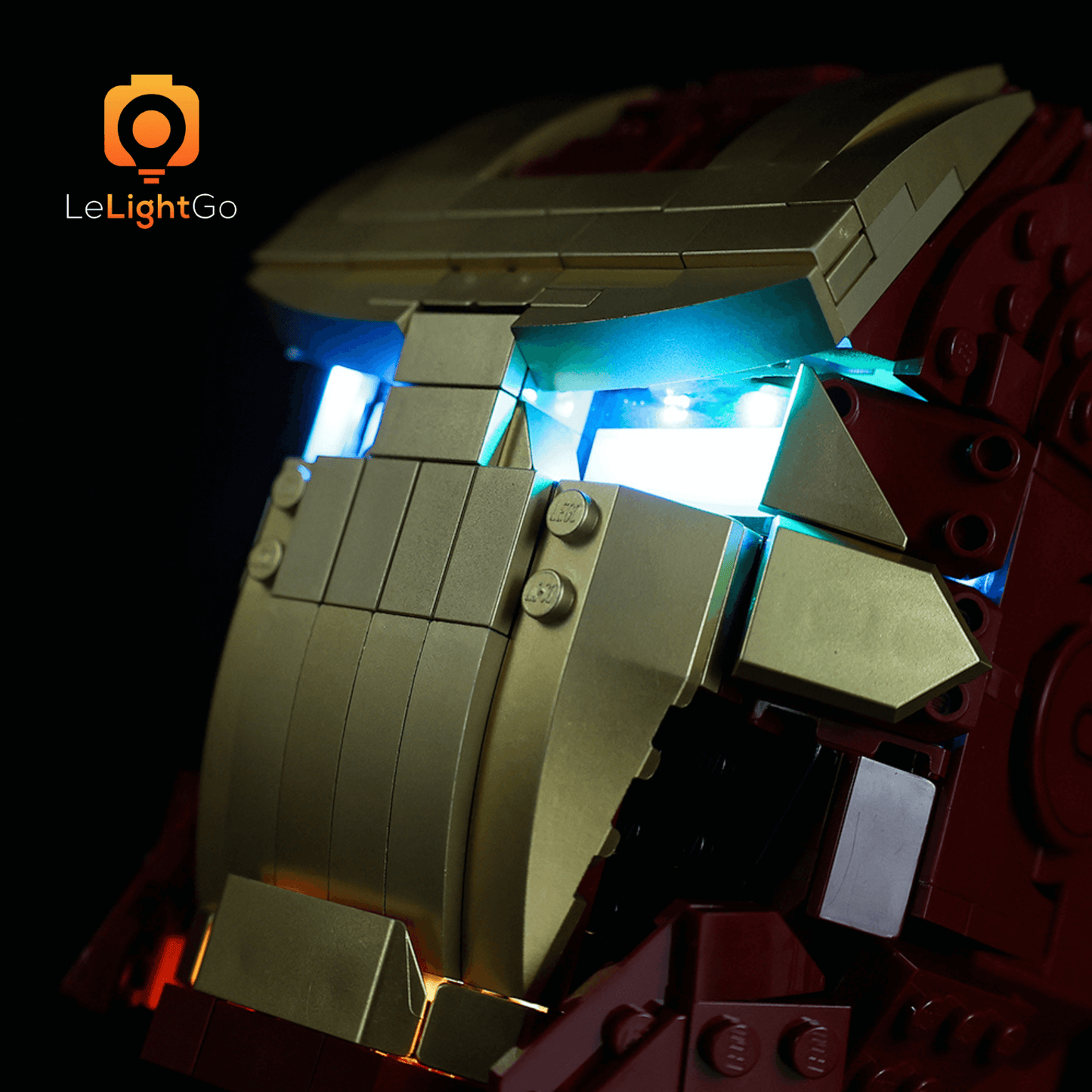 Light Kit For Iron Man Helmet 76165