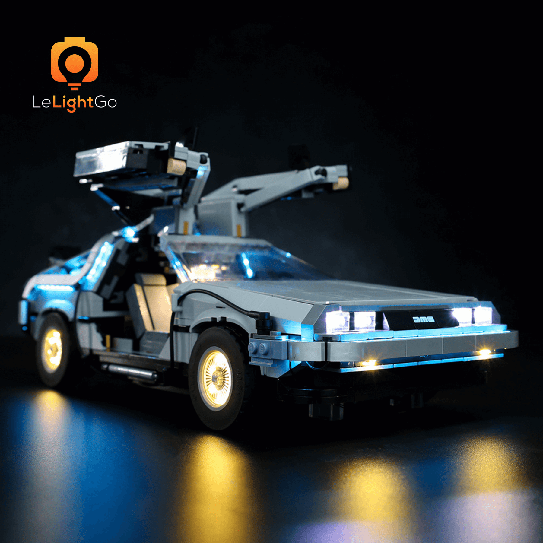 Review LEGO 10300 Back to the Future Time Machine : la DeLorean de