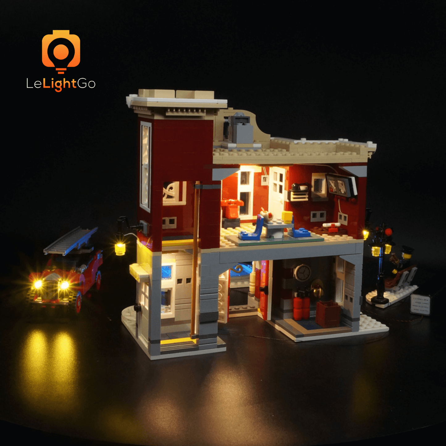 Light Kit For Winter Village Fire Station 10263