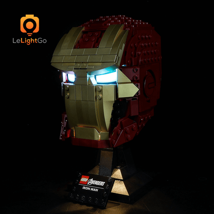 Light Kit For Iron Man Helmet 76165