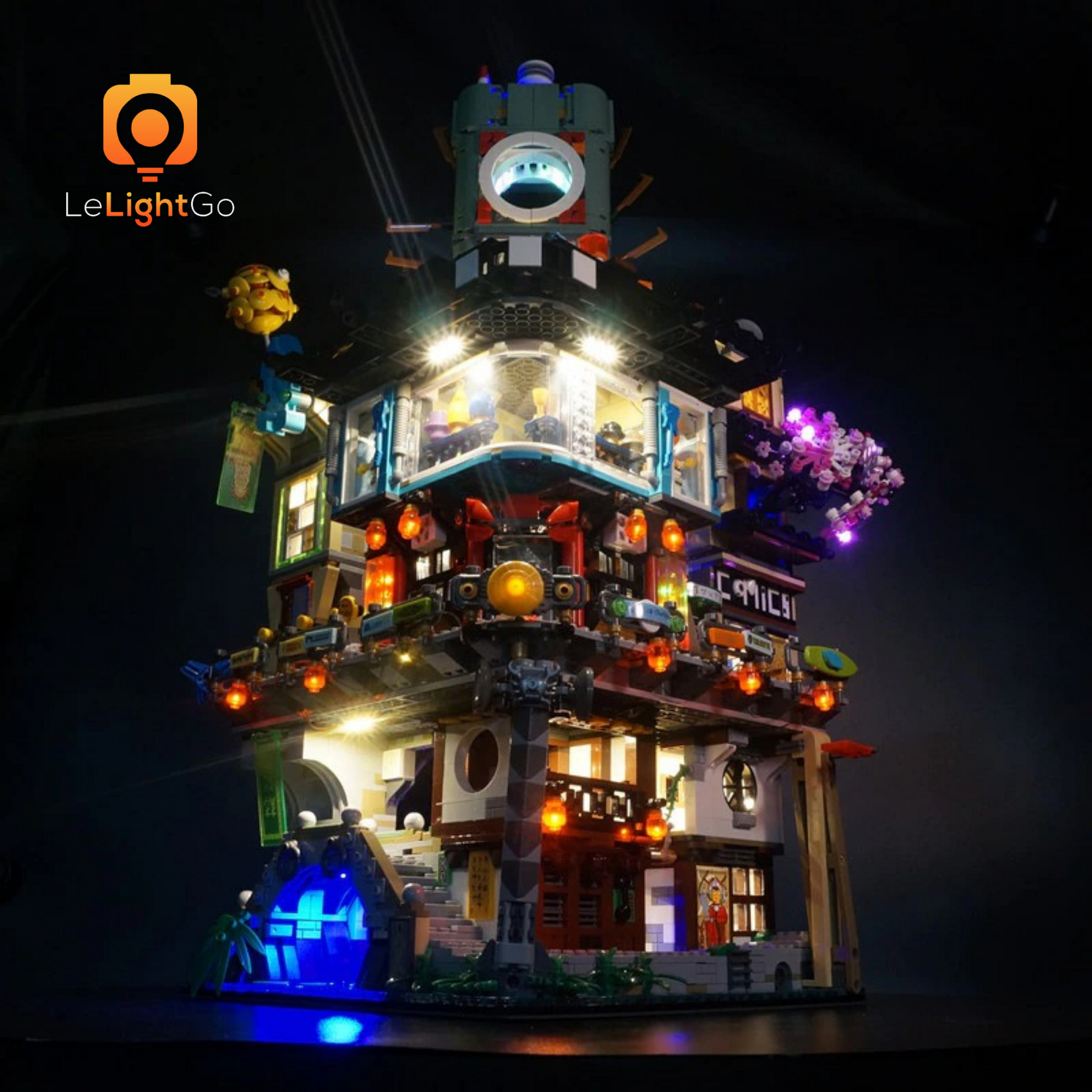 Light Kit Ninjago City 70620 – LeLightGo