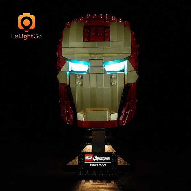 Lego iron discount man helmet 76165