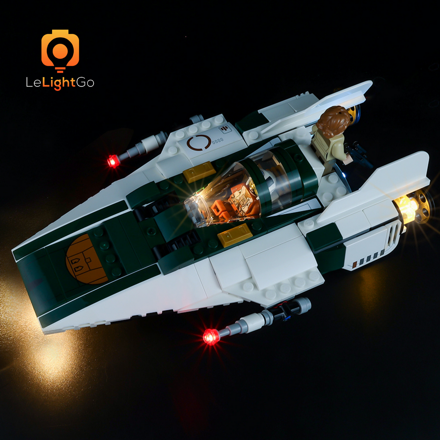 Light Kit For Resistance A-Wing Starfighter 75248