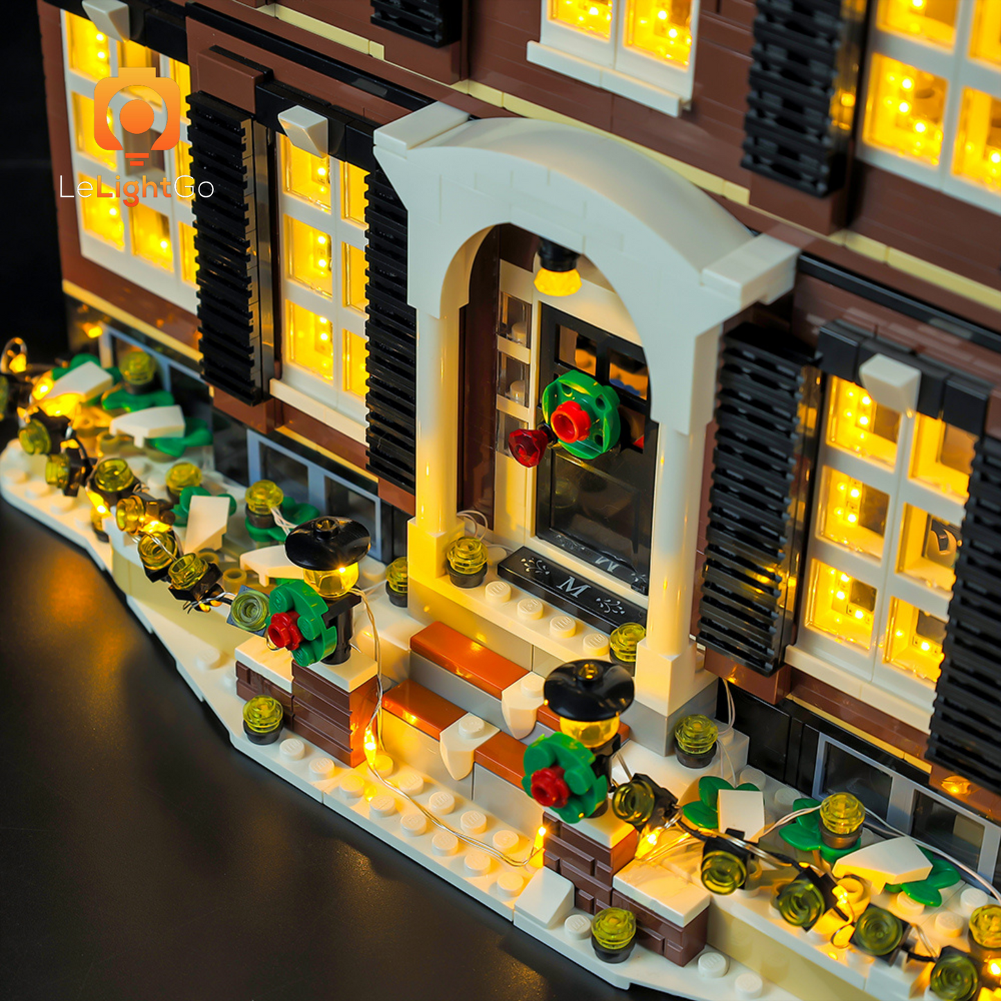 Light Kit for Home Alone 21330 (Christmas Edition)