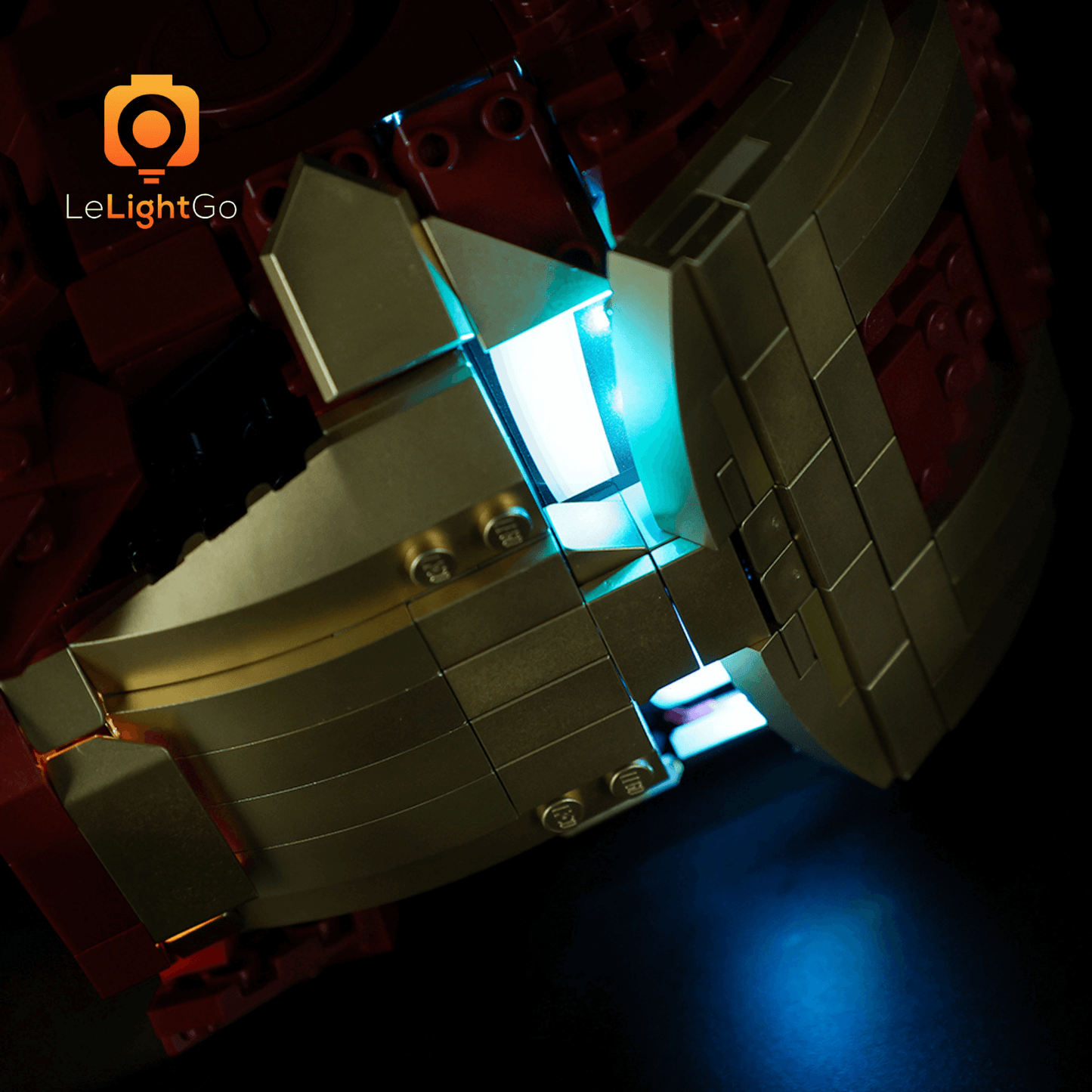 Light Kit For Iron Man Helmet 76165