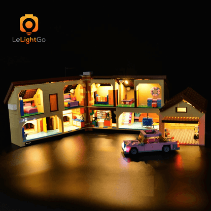 Light Kit For Simpsons House 71006