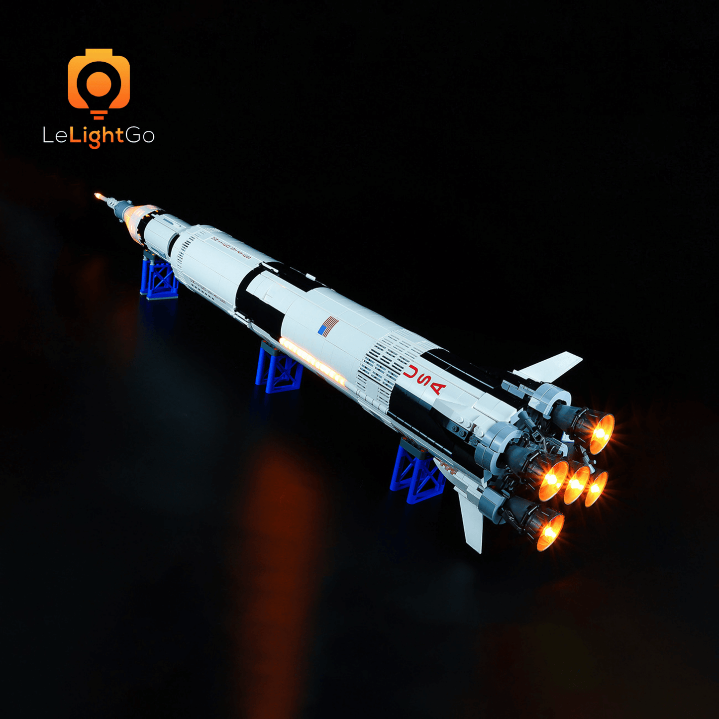 Light Kit For NASA Apollo Saturn V 21309