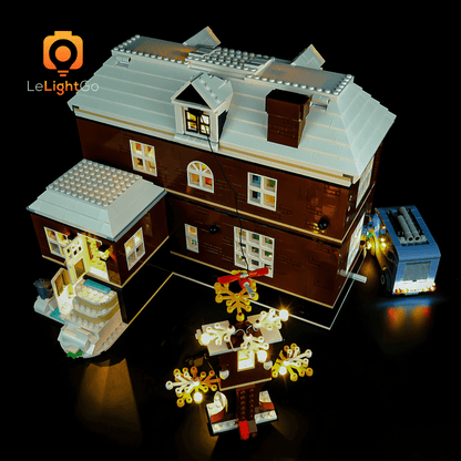 Light Kit for Home Alone 21330 (Christmas Edition)