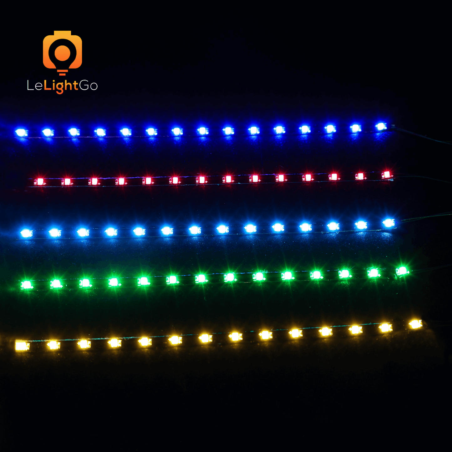 LeLightGo DIY 14 / 28 Led Strip Light 30cm Mini 0.8mm