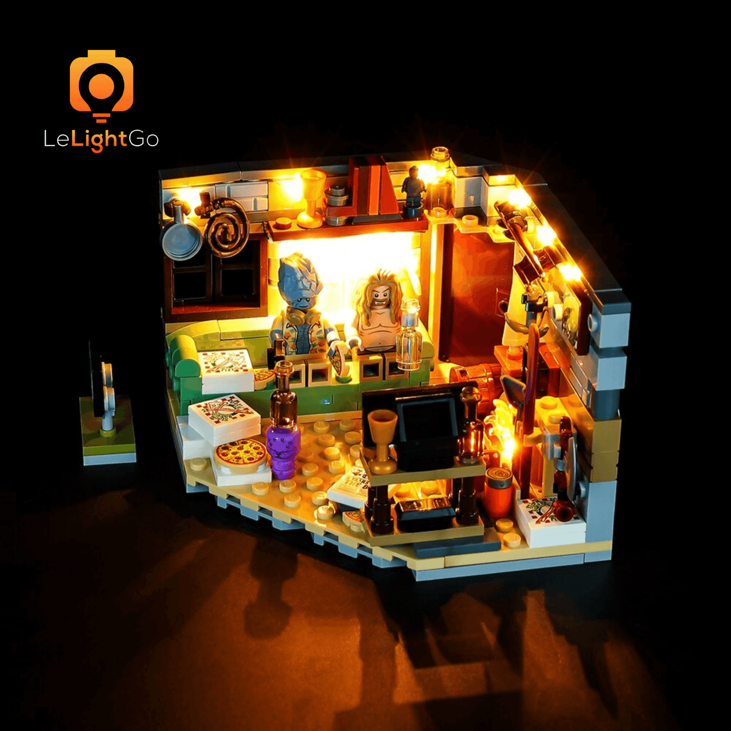 Light Kit For Bro Thor's New Asgard 76200