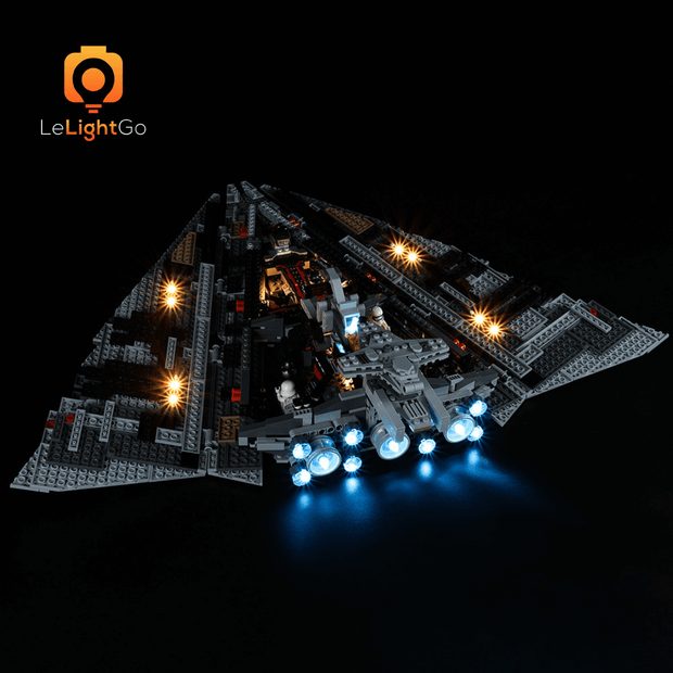 Light Kit For Star Wars First Order Star Destroyer 75190 LeLightGo